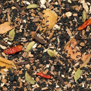 Gewürzteemischung Kurkuma Chai mit schwarzem Tee