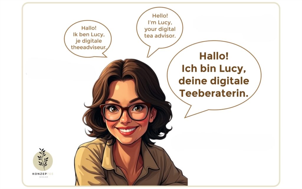 Lucy, die digitale Teeberaterin